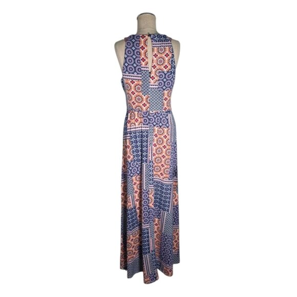 Kut From The Kloth Maxi Dress Patchwork Multicolor Size 8 - Picture 6 of 9